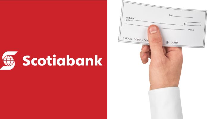 Cambiar cheque ScotiaBank