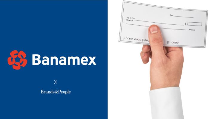 Cambiar cheque en Banamex